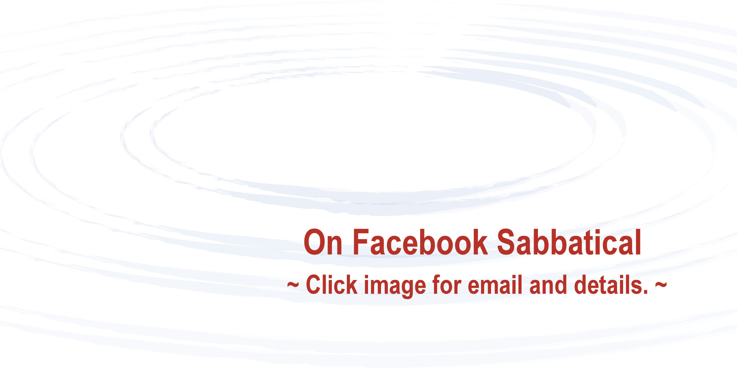 Facebook Sabbatical Cover Image